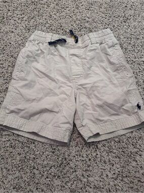 Polo by Ralph Lauren Beige Elastic Waist Shorts Boys 8
